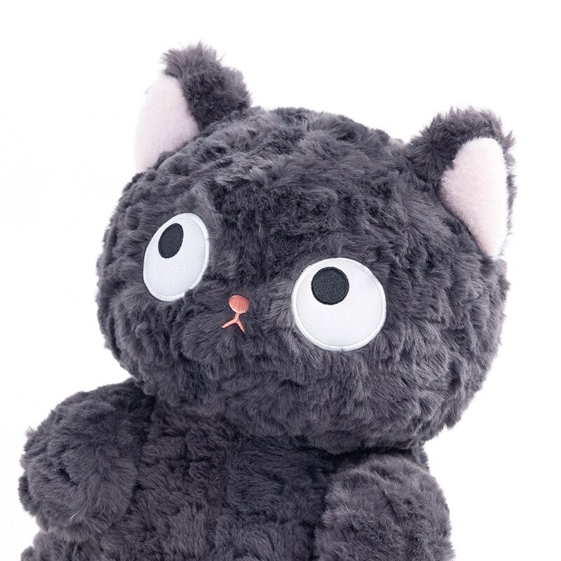 Adorable Black Kitten Soft Plush Toy