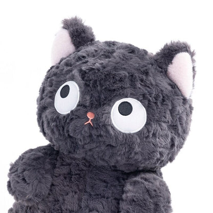 Adorable Black Kitten Soft Plush Toy