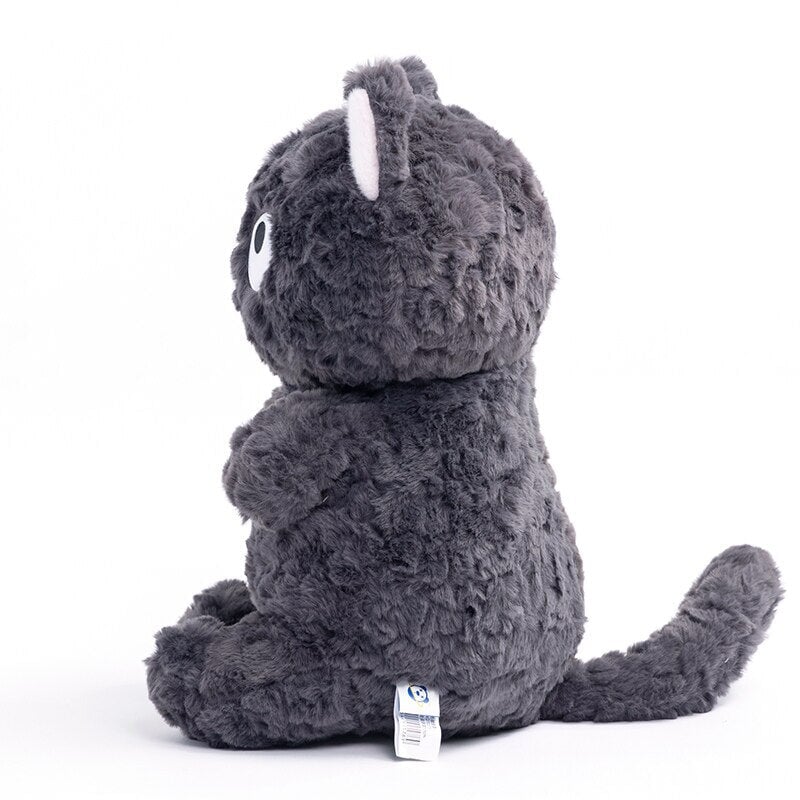 Adorable Black Kitten Soft Plush Toy