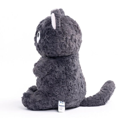 Adorable Black Kitten Soft Plush Toy