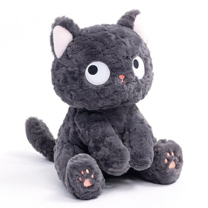 Adorable Black Kitten Soft Plush Toy
