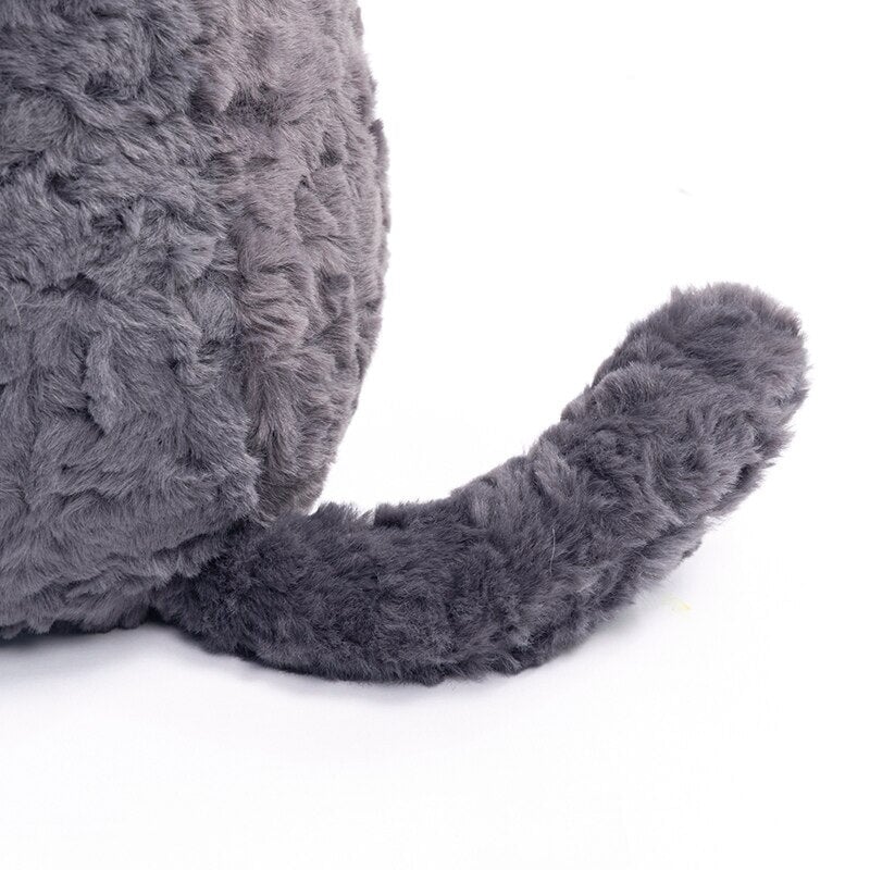 Adorable Black Kitten Soft Plush Toy