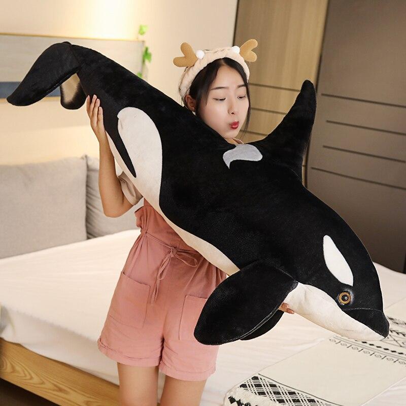 Cuddly Orca Whale Soft Toy