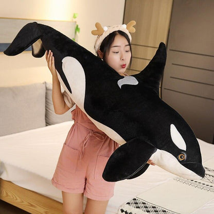Cuddly Orca Whale Soft Toy