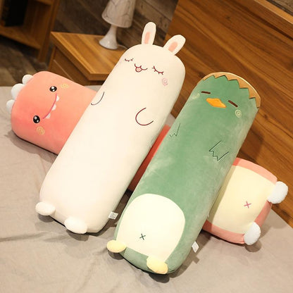 Cute Plush Animal Pillow Set