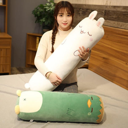 Cute Plush Animal Pillow Set