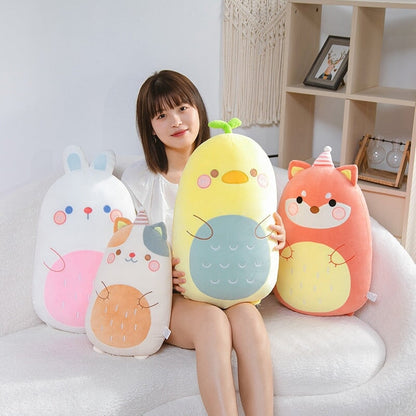 Cute Cartoon Pancake Soft Toys Set