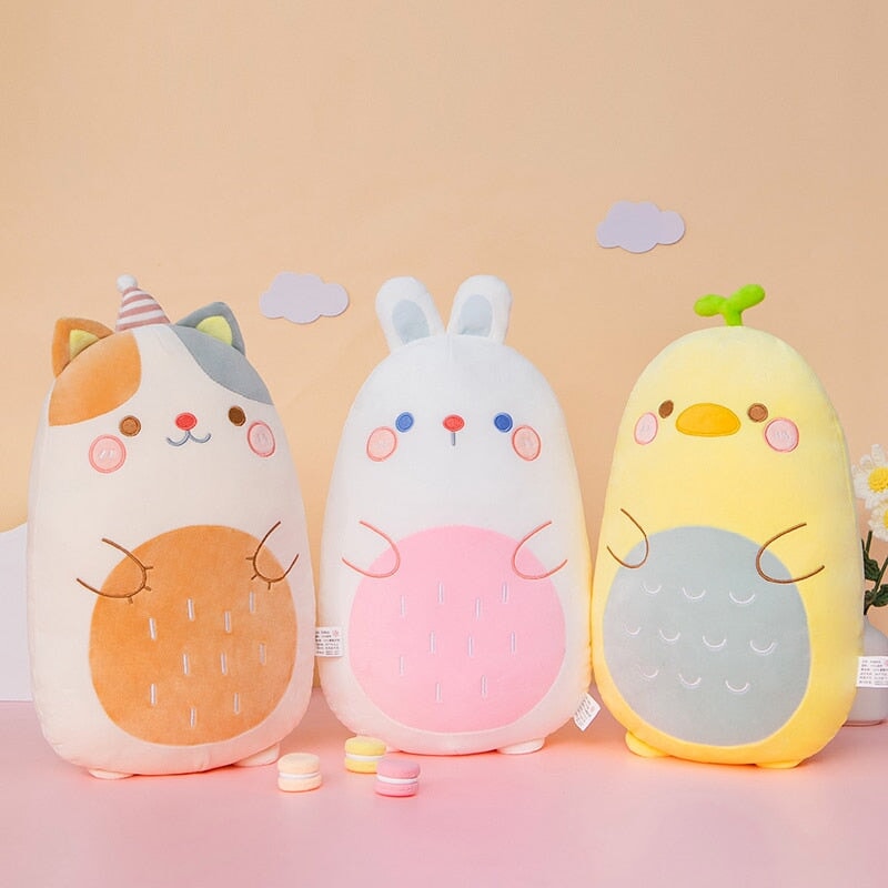 Cute Cartoon Pancake Soft Toys Set
