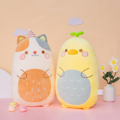 Cute Cartoon Pancake Soft Toys Set