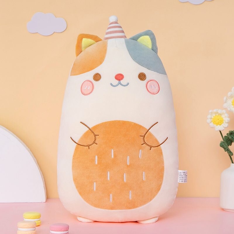 Cute Cartoon Pancake Soft Toys Set