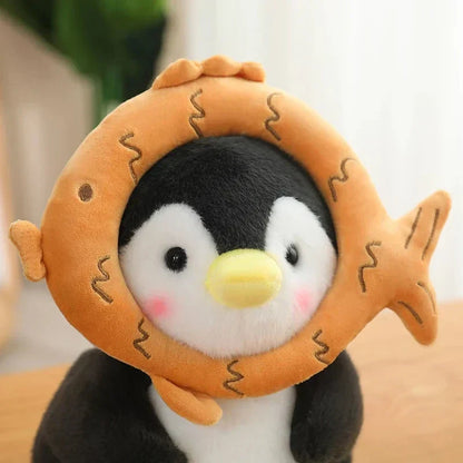 Cute Baby Penguin Soft Toys with Caps