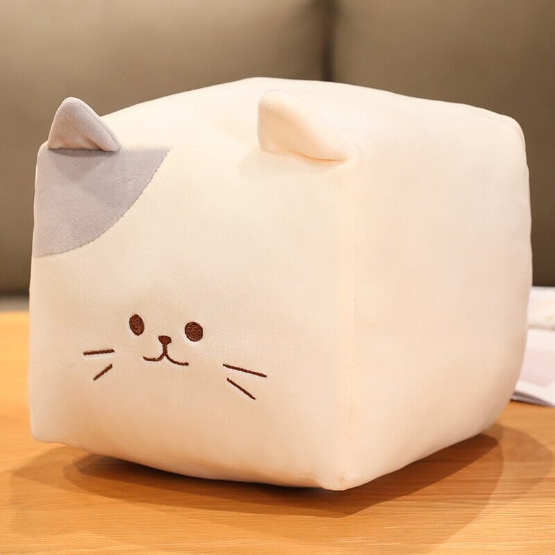 Cute Black White Kitten Soft Plush Toys