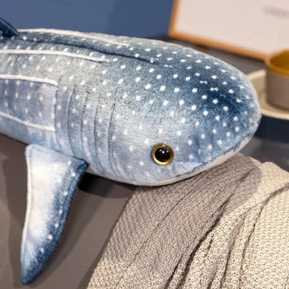 Cute Ocean Blue Plush Shark Toy