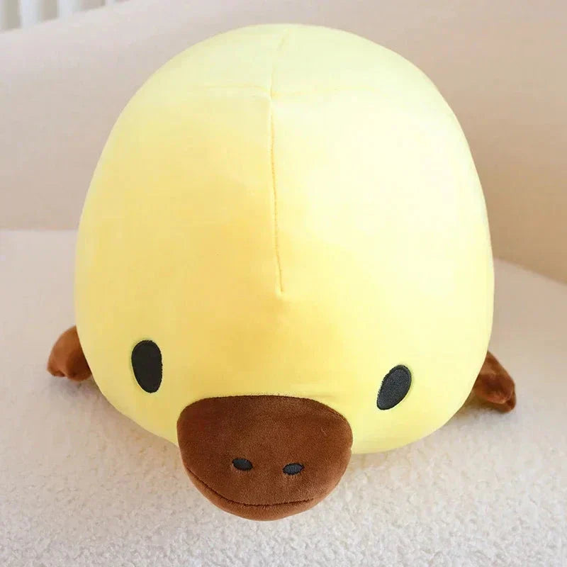 Cute Brown Yellow Duck Billed Plush Toy