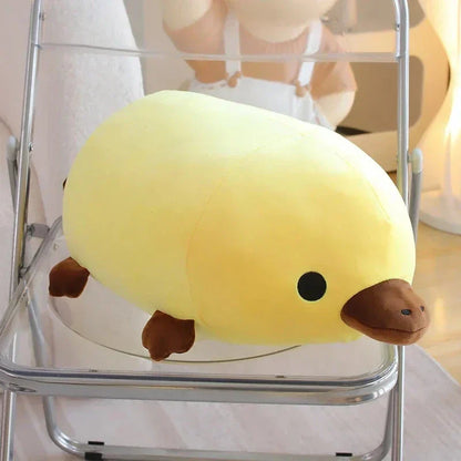 Cute Brown Yellow Duck Billed Plush Toy