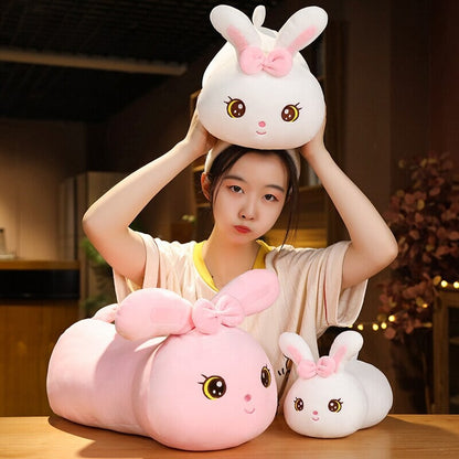 Cute Rabbit Soft Cushion Toy