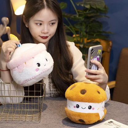Cute Strawberry Muffin Soft Plush Toy