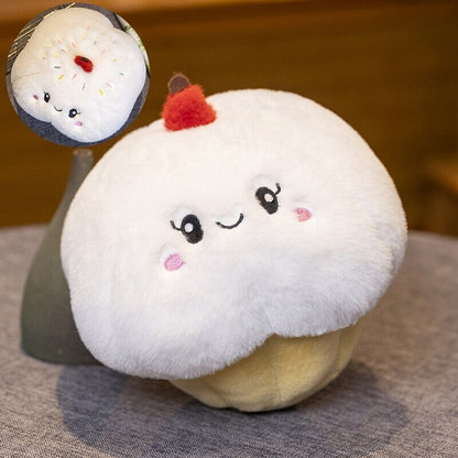 Cute Strawberry Muffin Soft Plush Toy