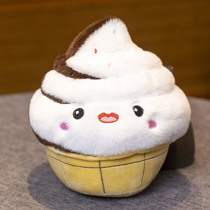 Cute Strawberry Muffin Soft Plush Toy