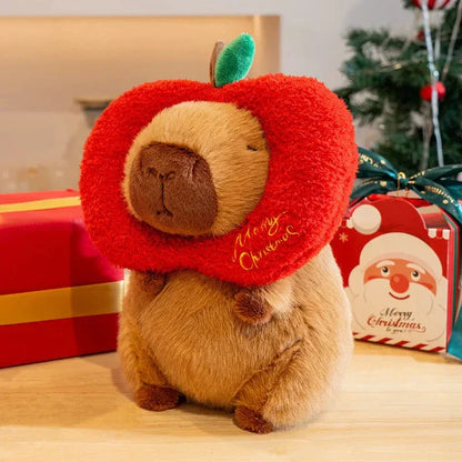 Adorable Christmas Capybara Soft Plush Toys