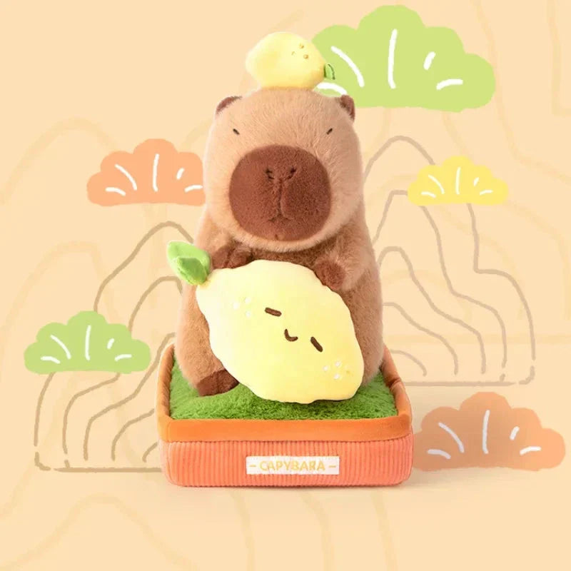 Cute Capybara Planter Soft Toy