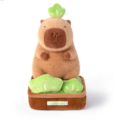 Cute Capybara Planter Soft Toy - Fesara