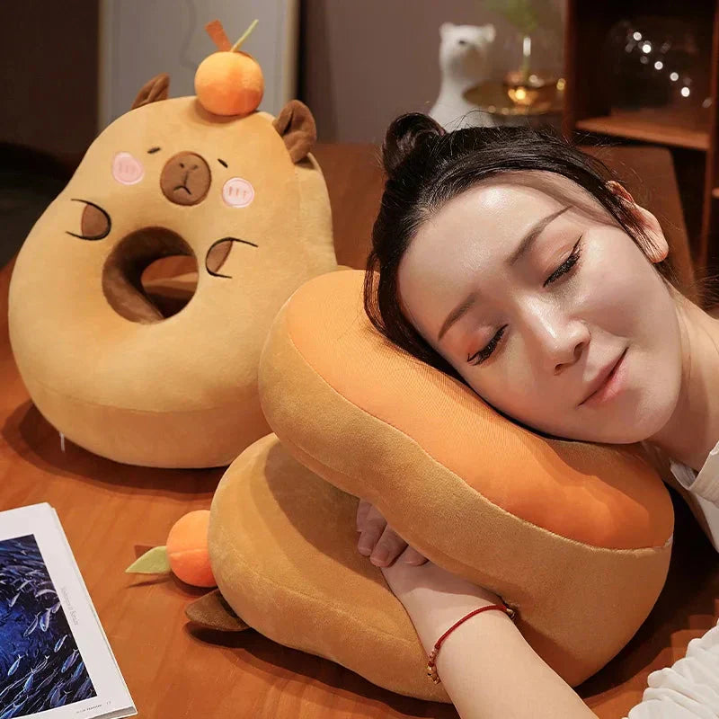 Soft Cute Rodent Travel Neck Pillow