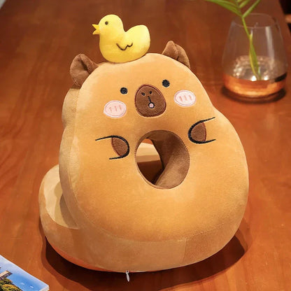 Soft Cute Rodent Travel Neck Pillow
