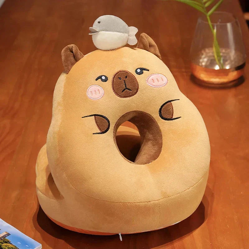 Soft Cute Rodent Travel Neck Pillow