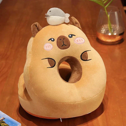 Soft Cute Rodent Travel Neck Pillow