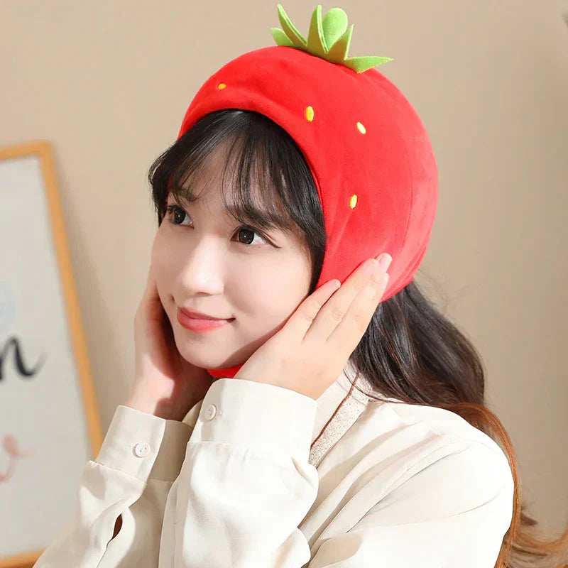 Cute Rodent with Fruit Soft Toy
