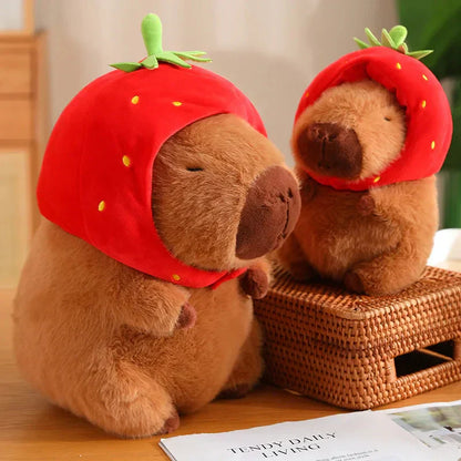 Cute Rodent with Fruit Soft Toy