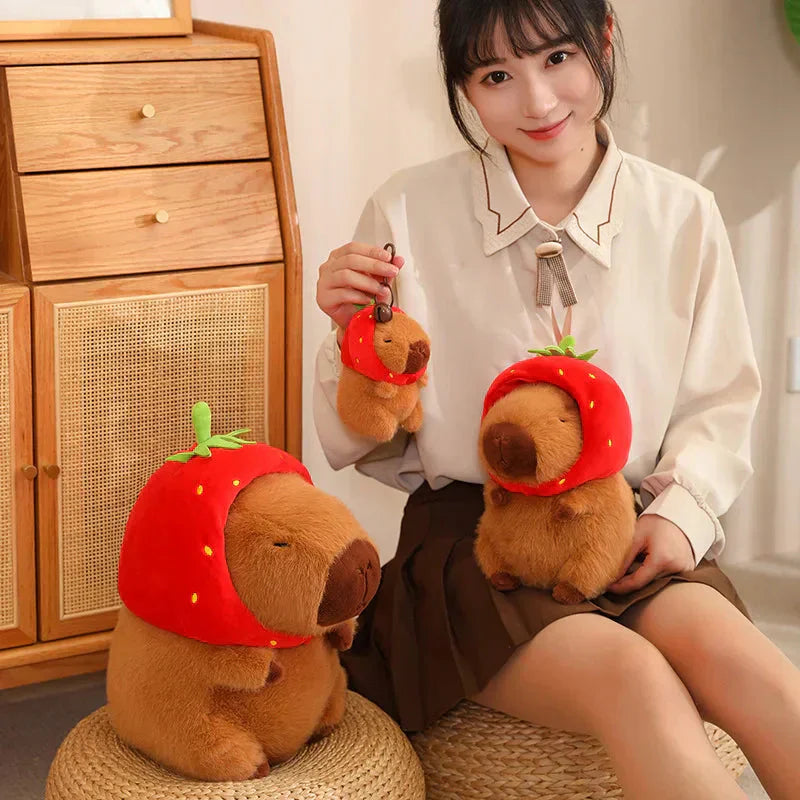 Cute Rodent with Fruit Soft Toy