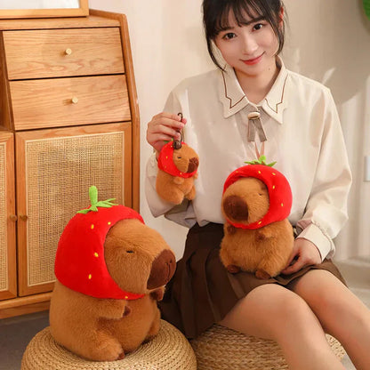 Cute Rodent with Fruit Soft Toy