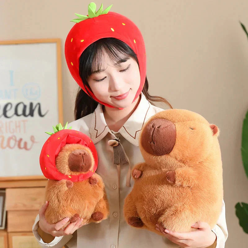 Cute Rodent with Fruit Soft Toy - Fesara