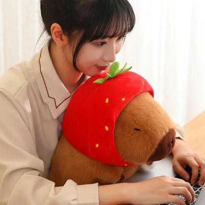 Cute Rodent with Fruit Soft Toy