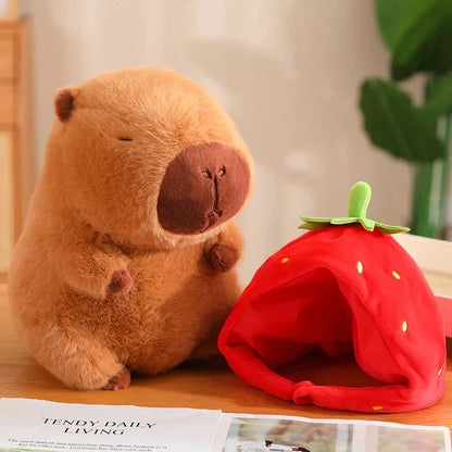 Cute Rodent with Fruit Soft Toy