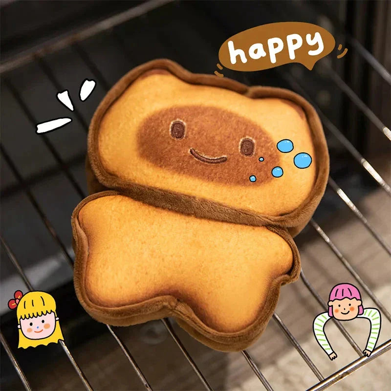 Cute Cat Shaped Soft Plush Cookies