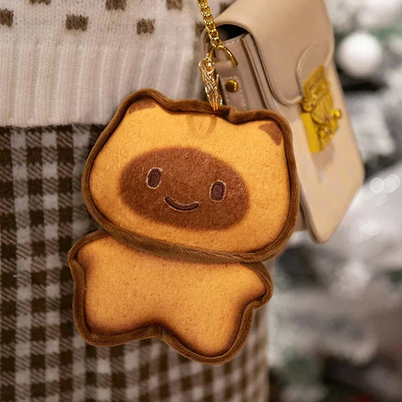 Cute Cat Shaped Soft Plush Cookies