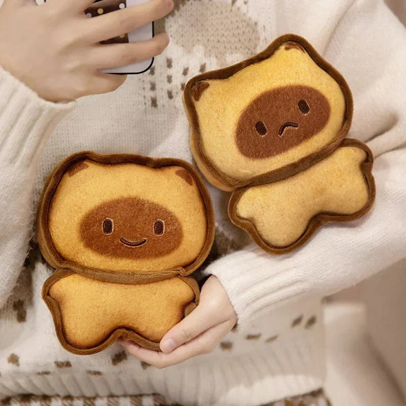 Cute Cat Shaped Soft Plush Cookies