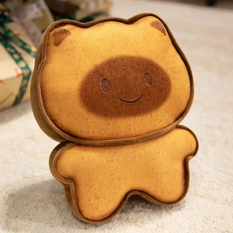 Cute Cat Shaped Soft Plush Cookies