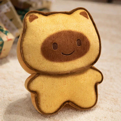 Cute Cat Shaped Soft Plush Cookies