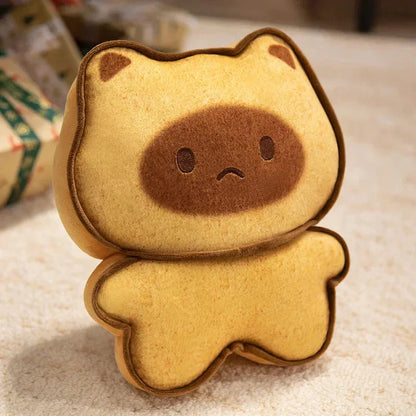 Cute Cat Shaped Soft Plush Cookies