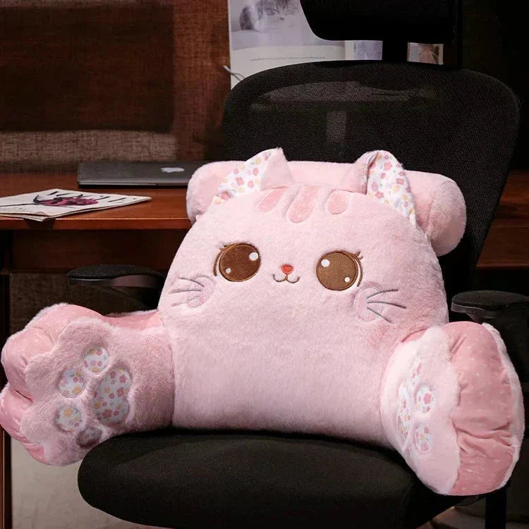 Cute Kitty Sleeping Pillow Cushion