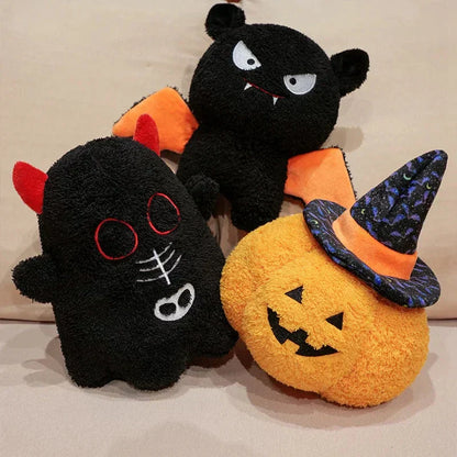 Cute Halloween Character Soft Toy Set
