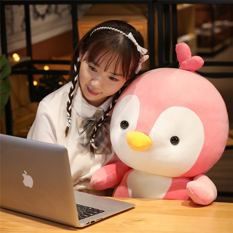 Cute Cartoon Penguin Plush Toy Set