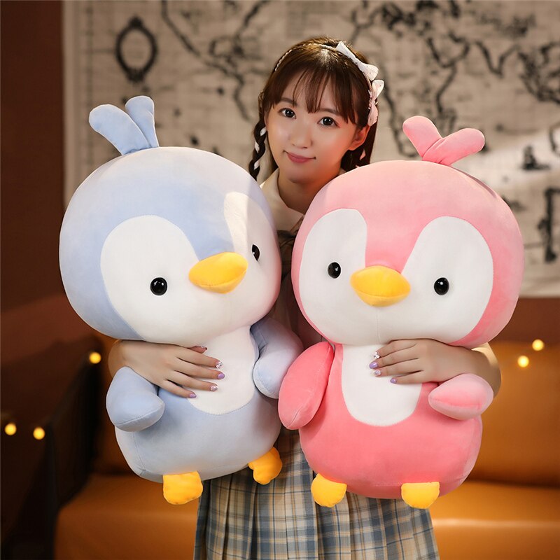 Cute Cartoon Penguin Plush Toy Set