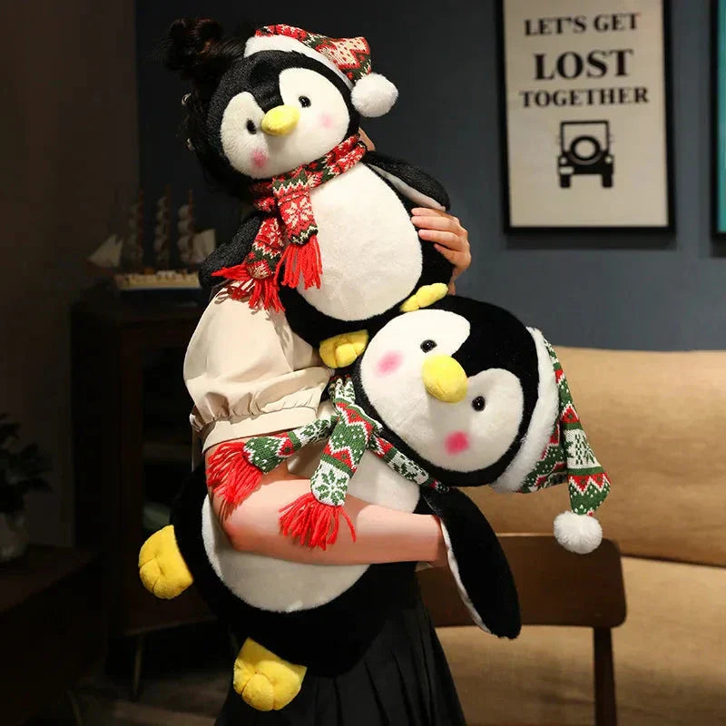 Cute Christmas Penguin Stuffed Toy