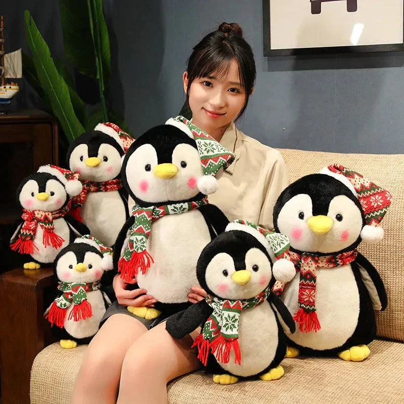 Cute Christmas Penguin Stuffed Toy