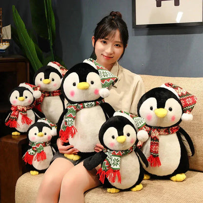 Cute Christmas Penguin Stuffed Toy